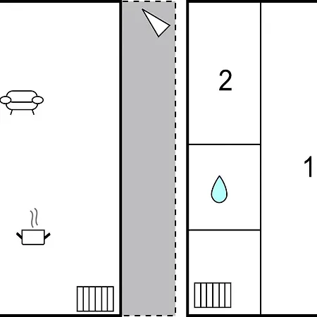 2 Bedroom Stunning In Straulas Casa de Férias